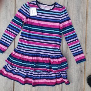 Gymboree Girl's Dress Stripe NWT M 7 - 8